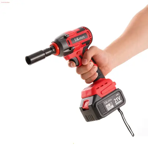 very cordless impact wrench three speed mode brushless impact gun with a keyless drill attachment 4 0ah battery extra charger suitable for daily car tire maintenance repair and disassembly convenient and fast