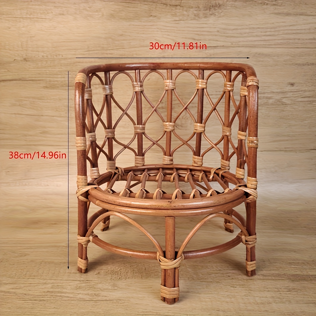   rattan chair bamboo basket set for   photography       poses studio shoots collectible memories details 3