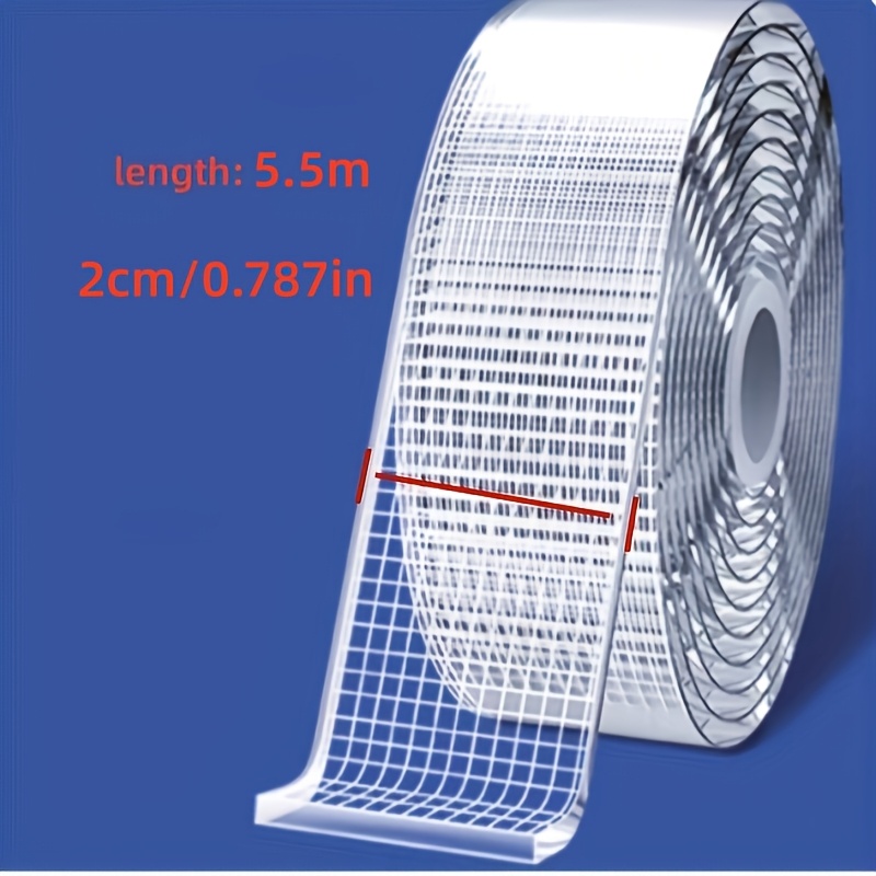 TEMU Industrial-grade Nano Double-sided Tape, 5 Meters Long, Removable Without Leaving Residue, Made Of Transparent Material, High Adhesionhigh
