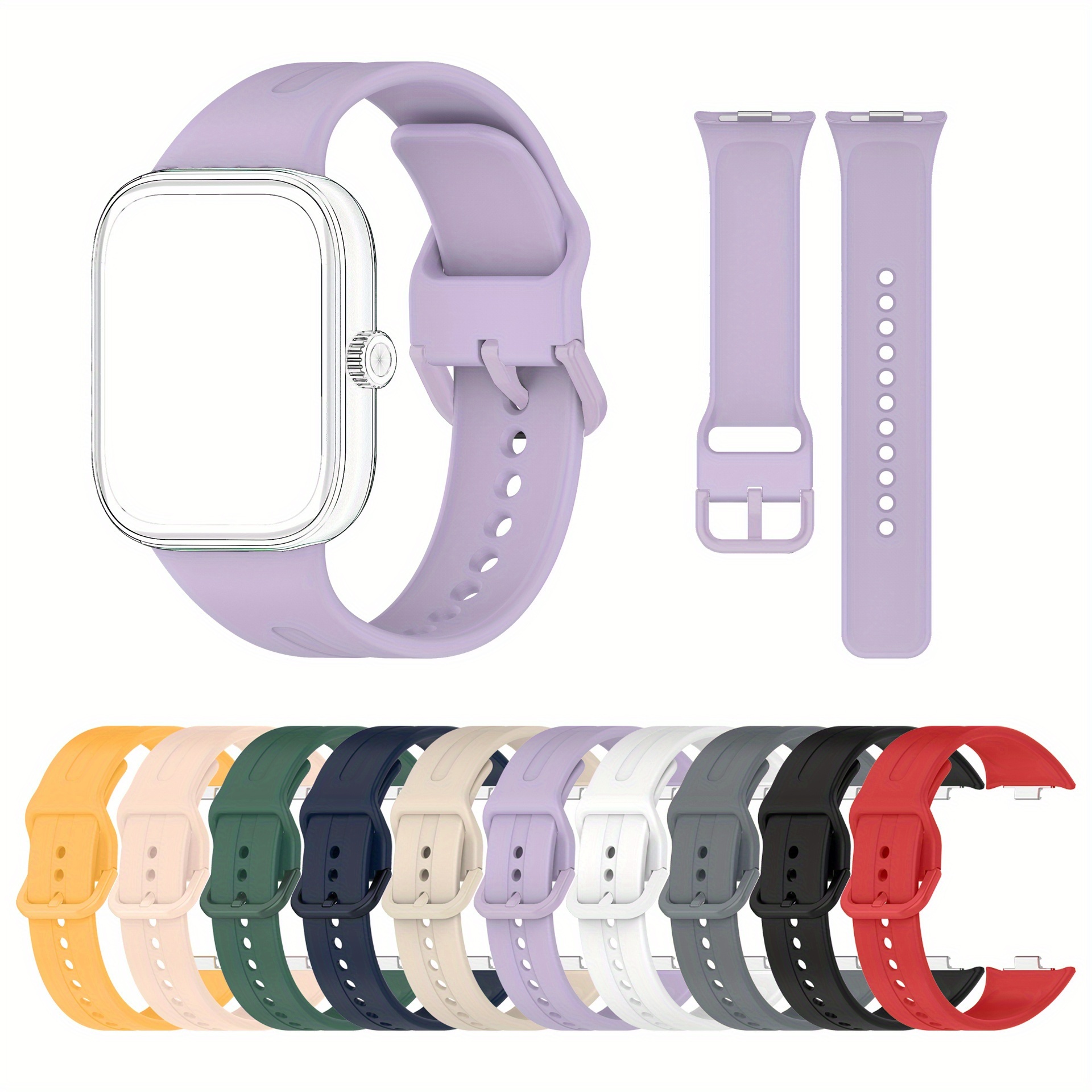 Suitable for Redmi Watch 5 and Redmi Watch 4, Suitable for Xiaomi Band 9 Pro and Xiaomi Band 8 Pro Tape Wristband Accessories, Suitable for Smart Watches Redmi Watch 5 4, Xiaomi Miband 9 8 Pro Accessories