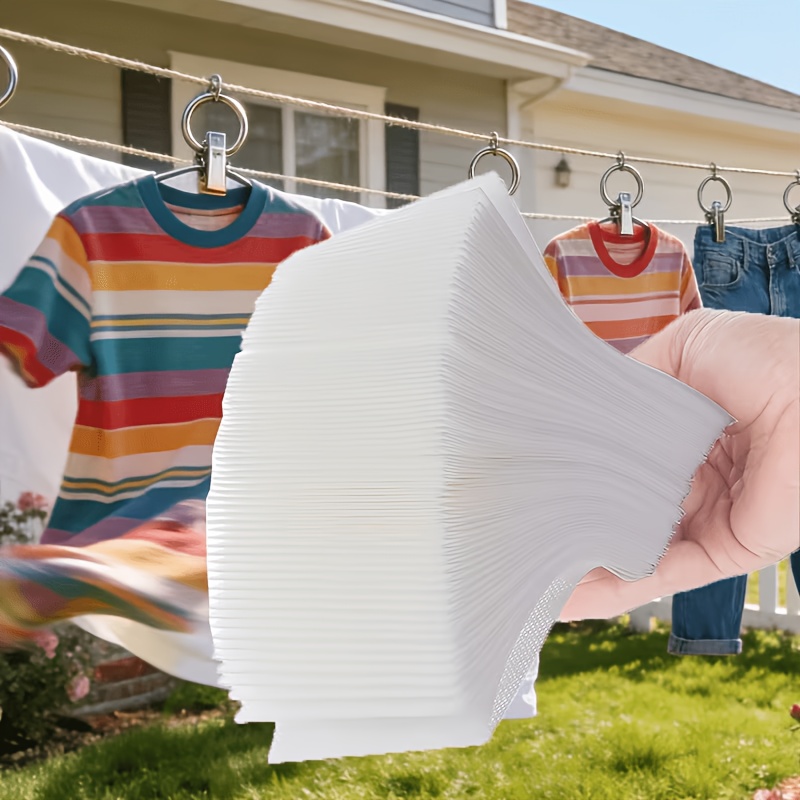 TEMU 336 feuilles de protection anti-décoloration multifonctionnelles - Attrape efficacement , empêche des teintures, aide à les vêtements propres,