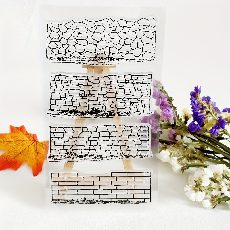 KWELLAM Joyeux Noël Étoile Paix Amour Joie Au Monde Tampons Transparents Pour La Fabrication De Cartes