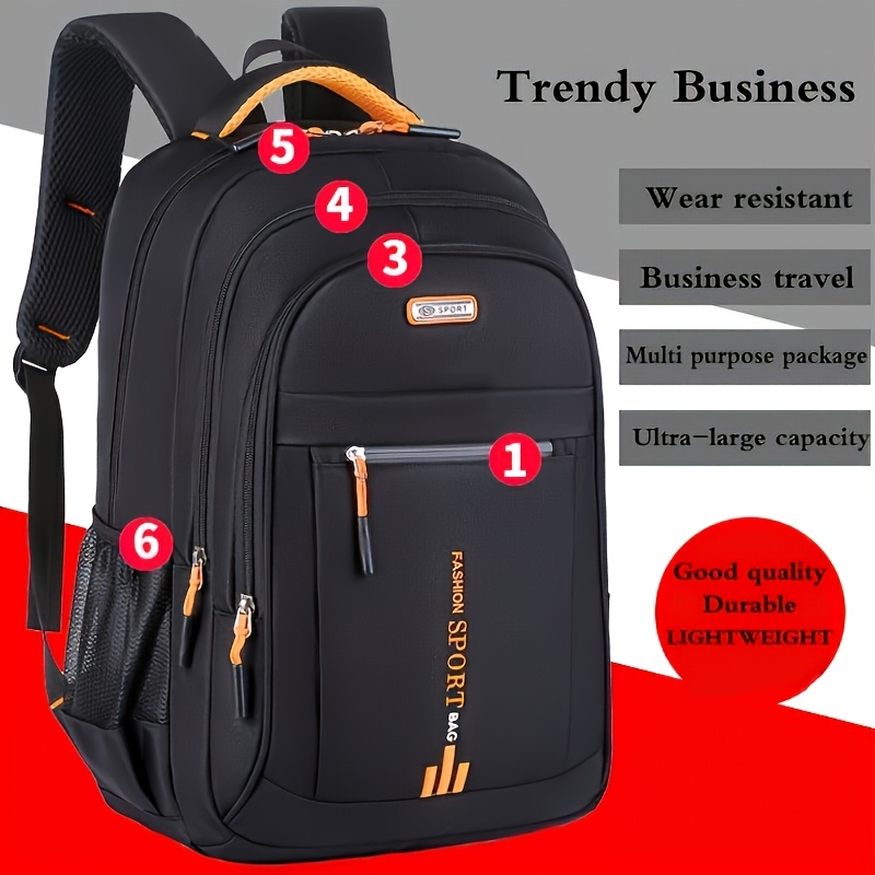 TEMU A Stylish And Versatile Backpack For Middle And High School Students, Perfect For, With A Large Capacity Suitable For And