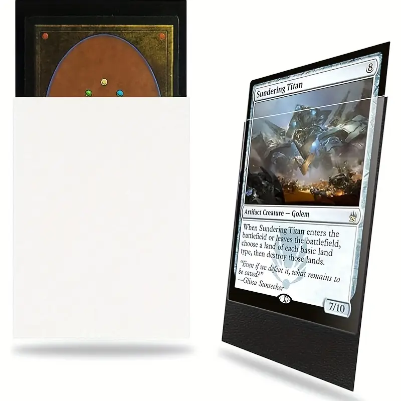 100pcs Matte Double-Sided Card Sleeves, with Opaque Back And Smooth Shuffling - Durable PP Material, Suitable for MTG, TCG And Trading Cards - Protective Cover, for Card Collecting, Card Sleeves, for ... 100pcs Matte Double-Sided Card Sleeves, with Opaque Back And Smooth Shuffling - Durable PP Material, Suitable for MTG, TCG And Trading Cards - Protective Cover, for Card Collecting, Card Sleeves, for ...