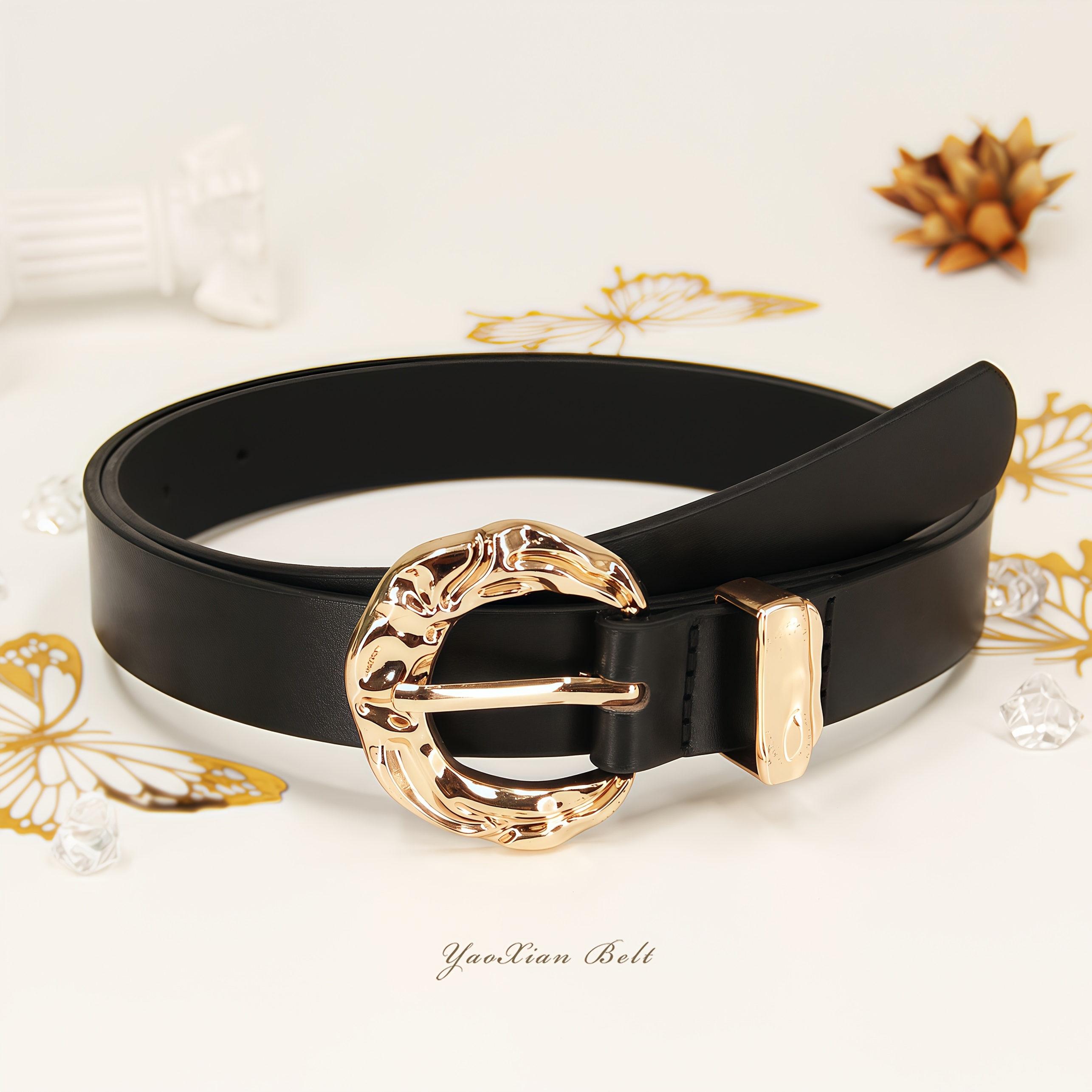 Image of Women's Belt Elegant Fashion Versatile Clothing Match Suitable For Casual Pants/jeans/coats/dresses Gift Present