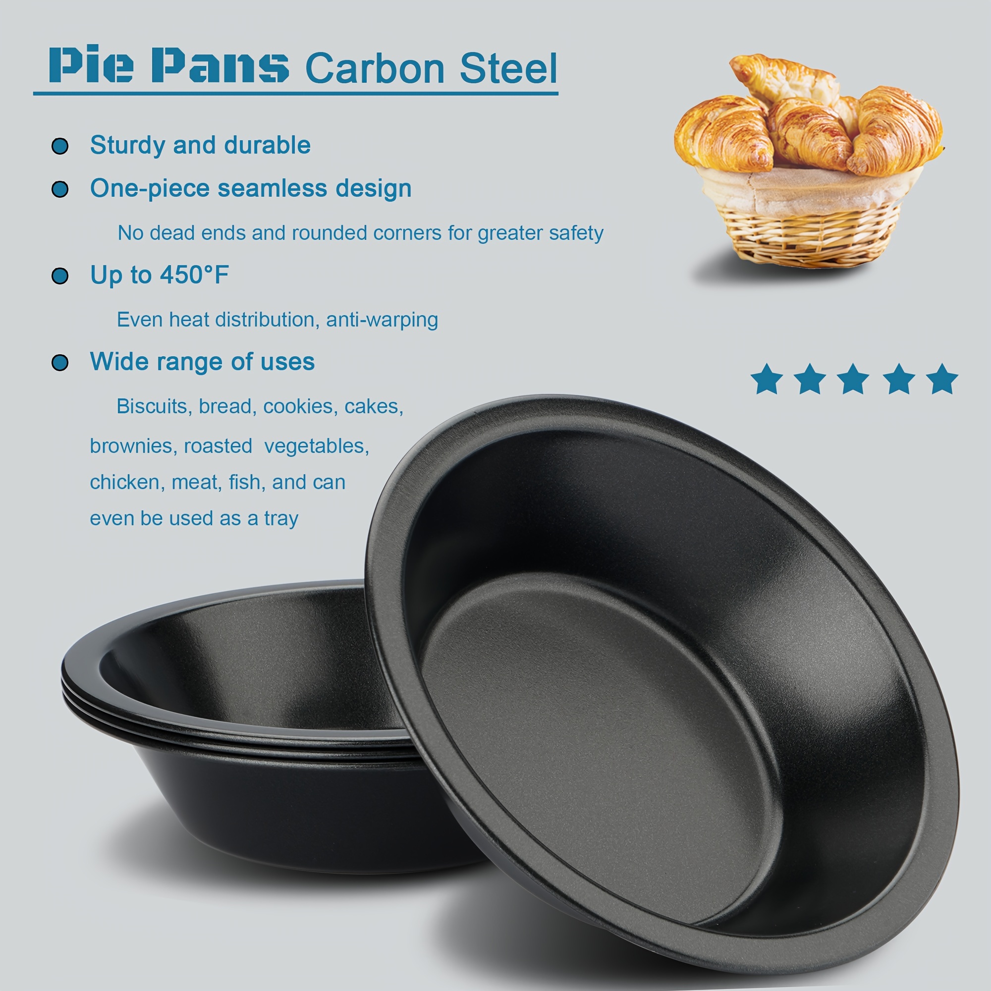 inch small pie round mini pie tins baking carbon Temu Ukraine