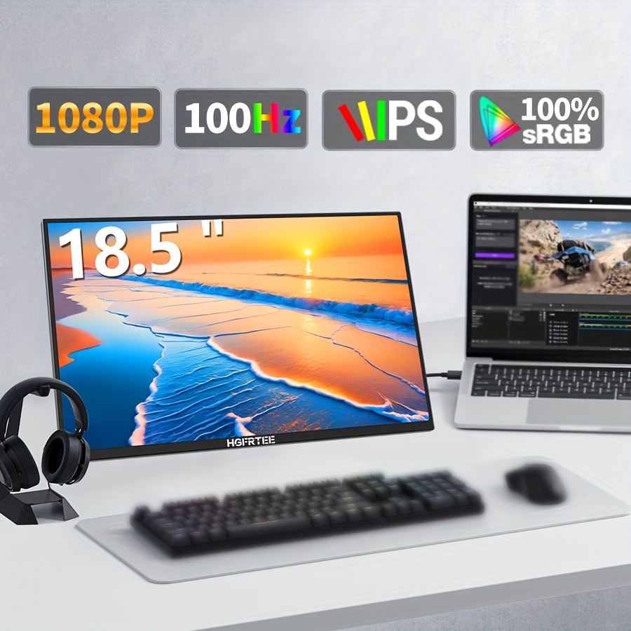 large portable monitor sold on Temu United States