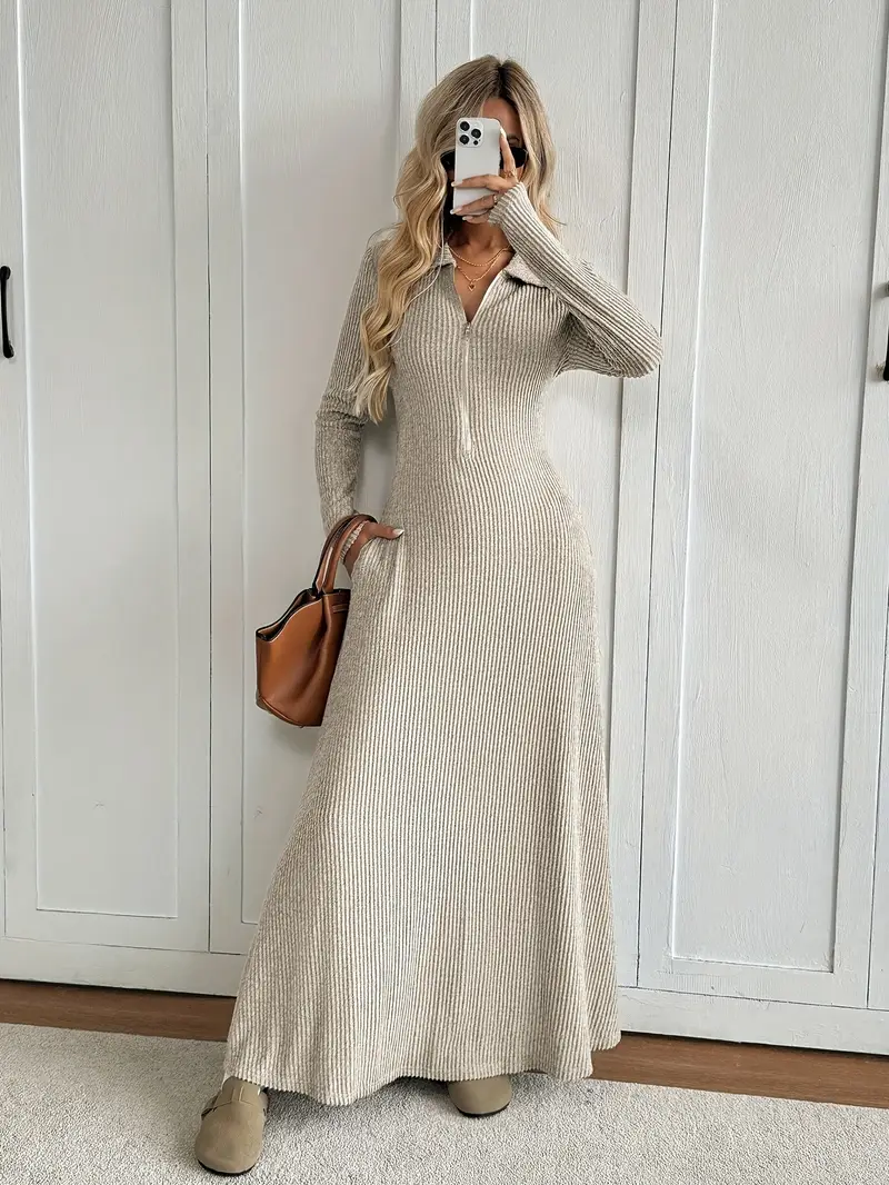 winter casual maxi dresses 26 Winter Maxi Dresses That Are So Stylish