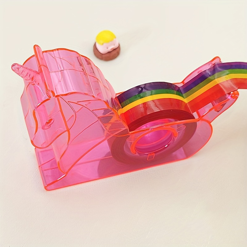 Unicorn Shape Paper Tape Creative Cutter Tape Dispenser Office