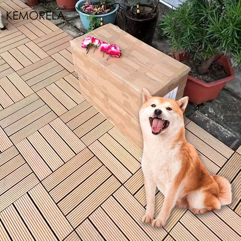 spliced dog cage mats durable plastic floor tiles Temu Mauritius