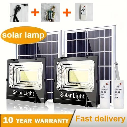 panlabas at na solar flood lights na may , may remote control