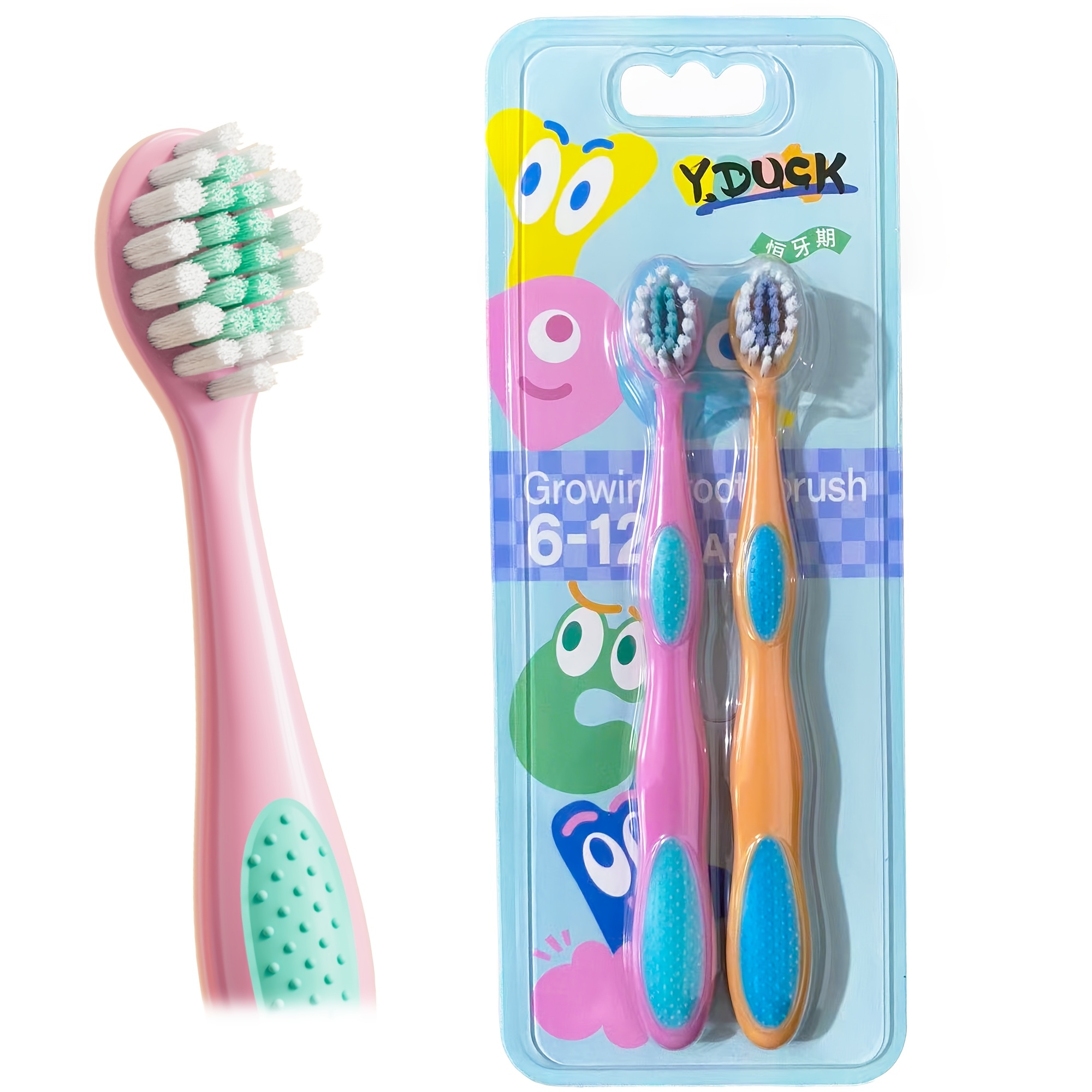 Manual Toothbrush 2-Pack with Soft Bristles