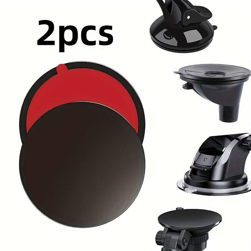 

2pcs Car Phone Accessories - - Dashboard Cup For Vehicle Phone Stand, Abs , Battery-free Installation