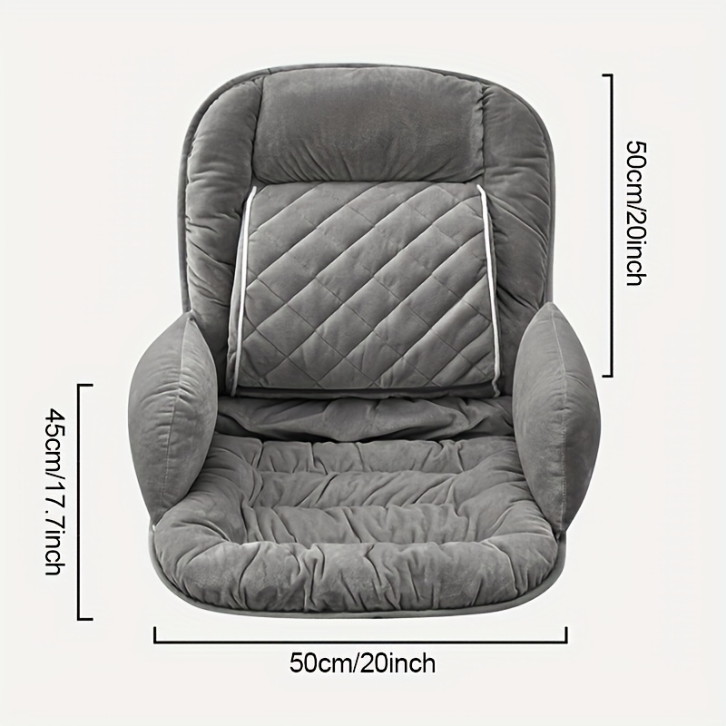 Cuscino Da Lettura In Velluto Super Comodo Con Braccioli - Perfetto Per Leggere E Rilassarsi A Letto - Foto 5