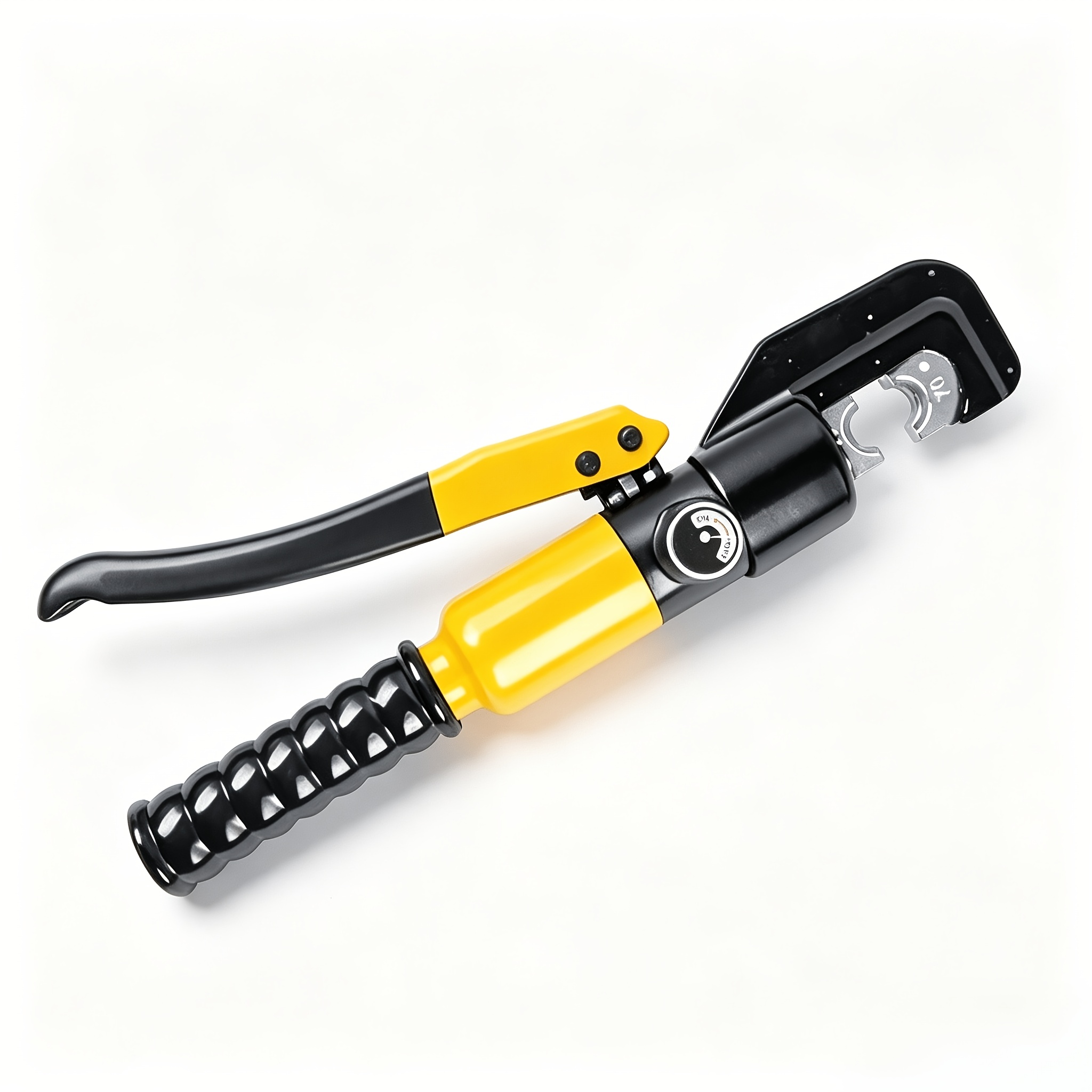 Image of Manual Crimping Pliers, Equipped With 8 Sets Of Dies For 4/6/10/16/25/35/50/70mm², Featuring Non-slip Handles. Suitable For Construction Sites, , Or Outdoor Maintenance Work
