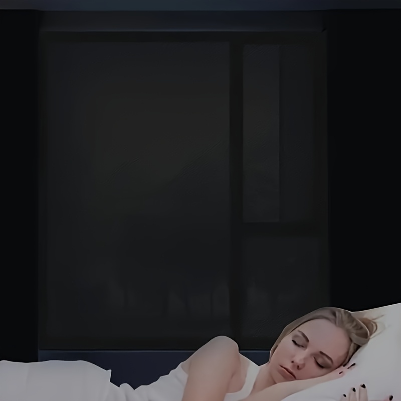 1 шт. полностью светонепроницаемой шторы, дорожные светонепроницаемые оконные шторы, портативная оконная штора для спален и общежитий, не требует установки, защита для окон и люков автодомов Детали 4