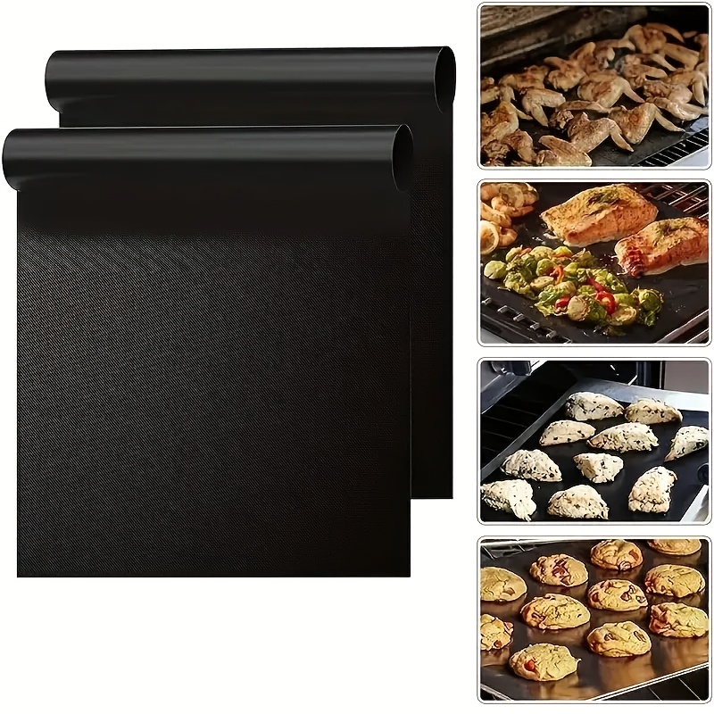 easy clean square gas stove protector mat high temp resistant stain oil proof non stick bbq   for oven microwave   fiberglass   stove top protectors details 3