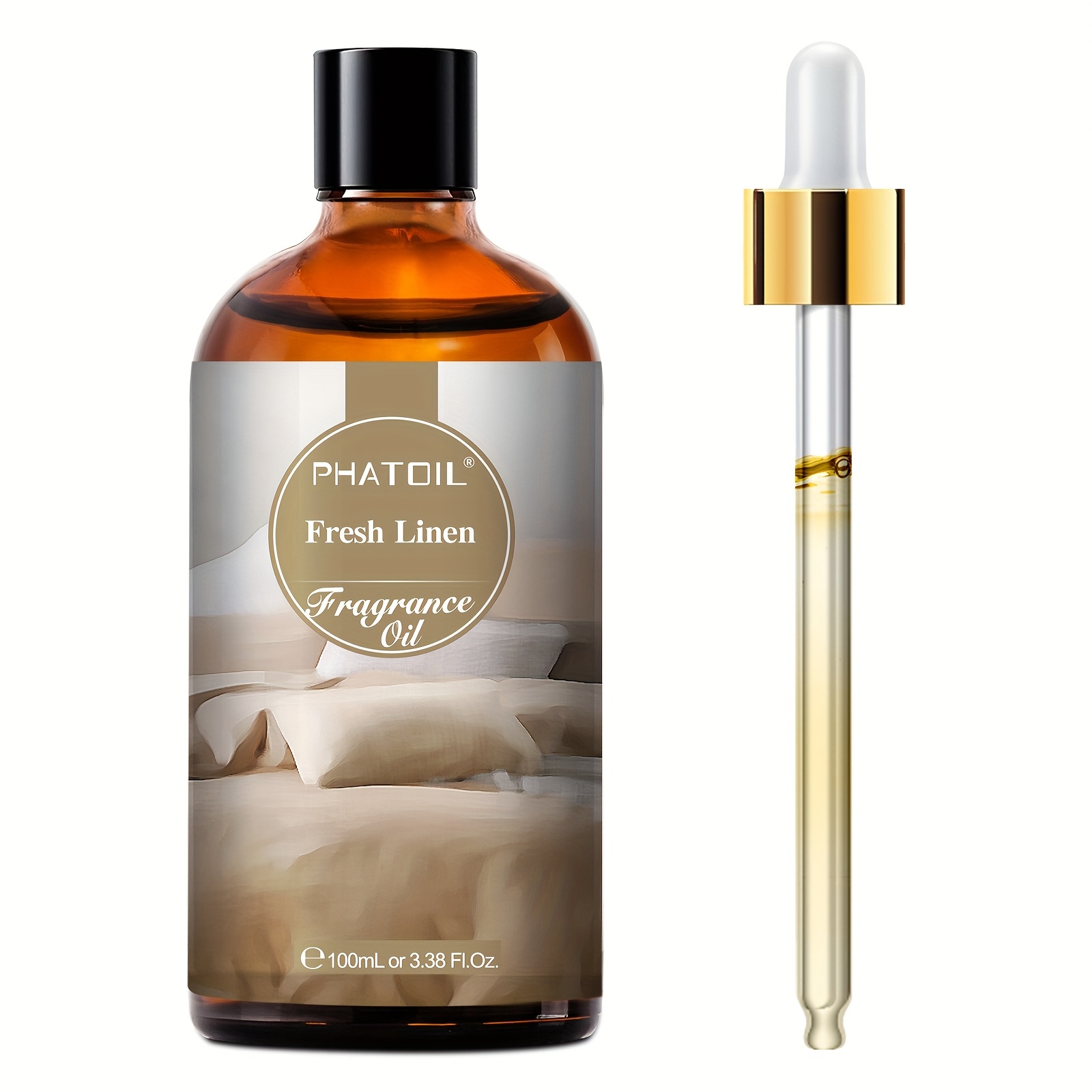 1pc Phatoil Premium Fragrance Oils 100ml/3.38fl.oz. Long-lasting Scent, Great For Diffusers, Humidifiers, Oil Burners, Candle Making, Reed Diffuser Oils