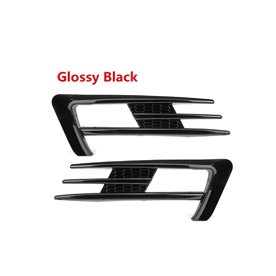 Par sprednjih odbijačev Lip Spoiler Odbijač Meglenka Mreža Pokrov Obloga Karoserija Kit Tuning za VW Golf 7 MK7 2014 2015 2016 2017