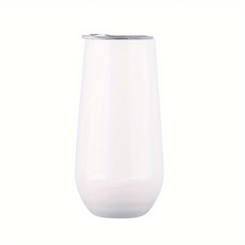 Stainless Steel Portable Water Cup Double-layer Vacuum Beer Cup U-shaped Eggshell Cup Car Water Cup