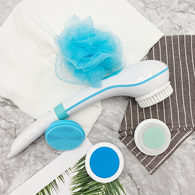   bath brush home automatic back scrubber detachable head shower massager lightweight and portable Product details 3