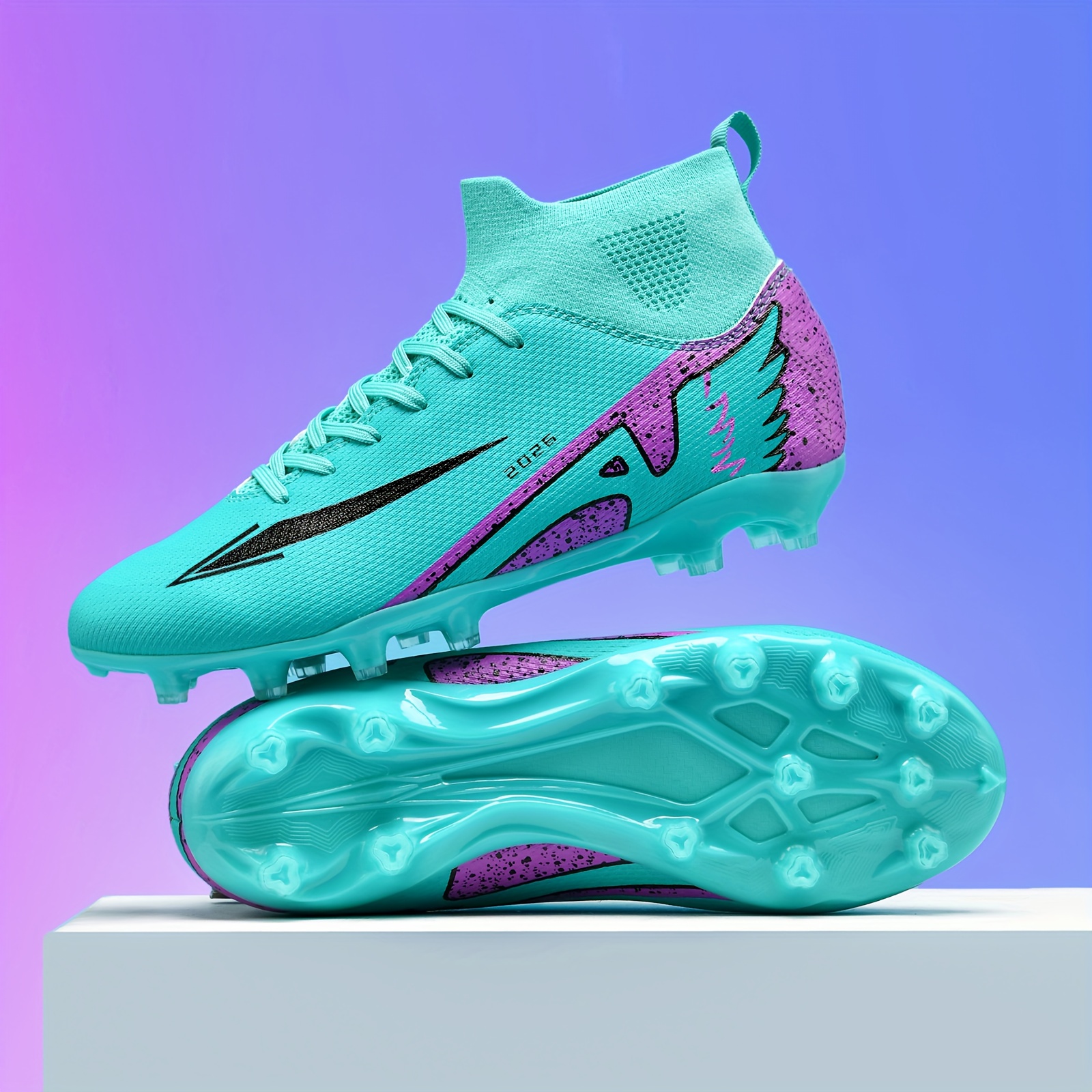 Alternative view of Nuevas Zapatillas de Entrenamiento Profesionales para Hombre, Botas de Fútbol con Punteras AG Antideslizantes para…