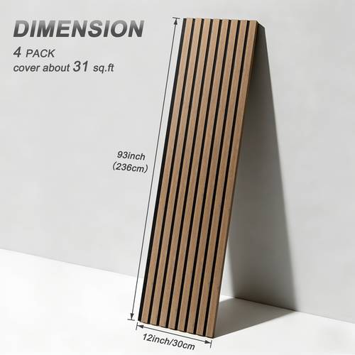 92 91 x 11 81 23 62 x 11 81 deep walnut 3d wood slat wall panels for wall acoustic slat wall panel for modern interior decor bedroom living room recording studio piano room practice room music room with screws