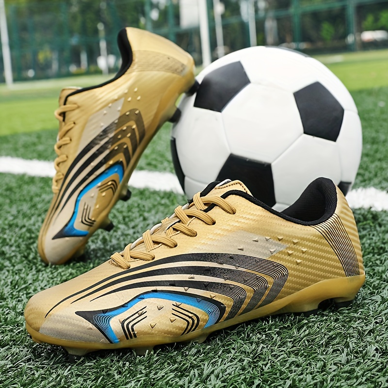 Botas de Fútbol Profesionales para Hombre - Zapatillas Ligeras Unisex con Parte Superior de PU y Suela de TPU para Mayor Agarre, Ideales para Entrenamientos y Partidos en Césped Artificial - Zapatos de Fútbol Profesionales │ Zapatillas de Equipo │ Botas de Fútbol Profesionales para Exteriores