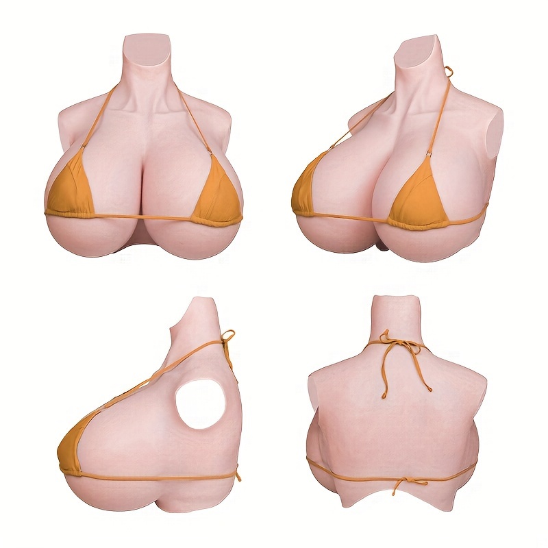 Giant Boobs Z Cup Huge Breast Silicone Breast Forms Breastplate For  Crossdresser