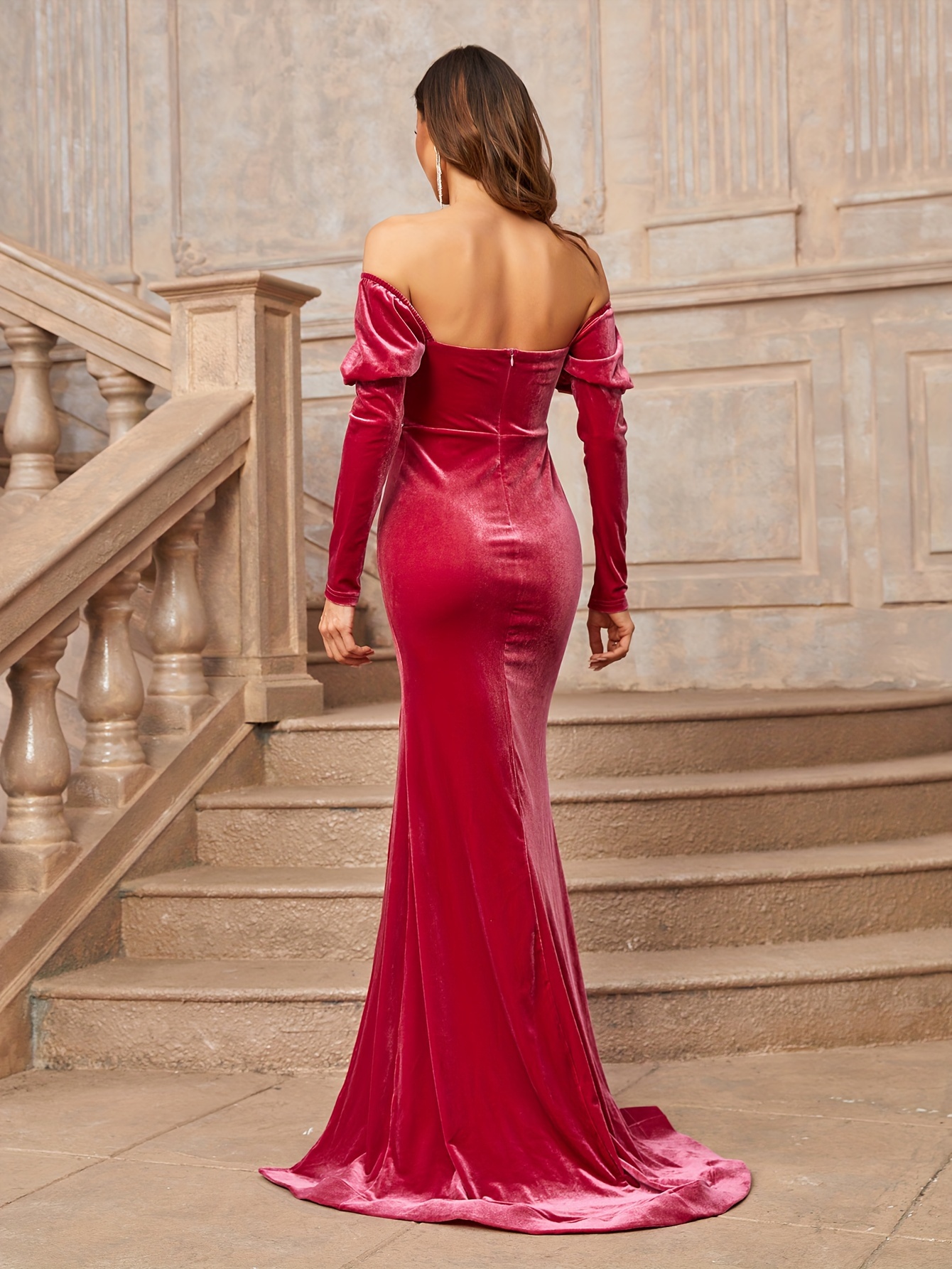 floral off shoulder cocktail dress Pink Bloom Off-Shoulder Maxi Dress