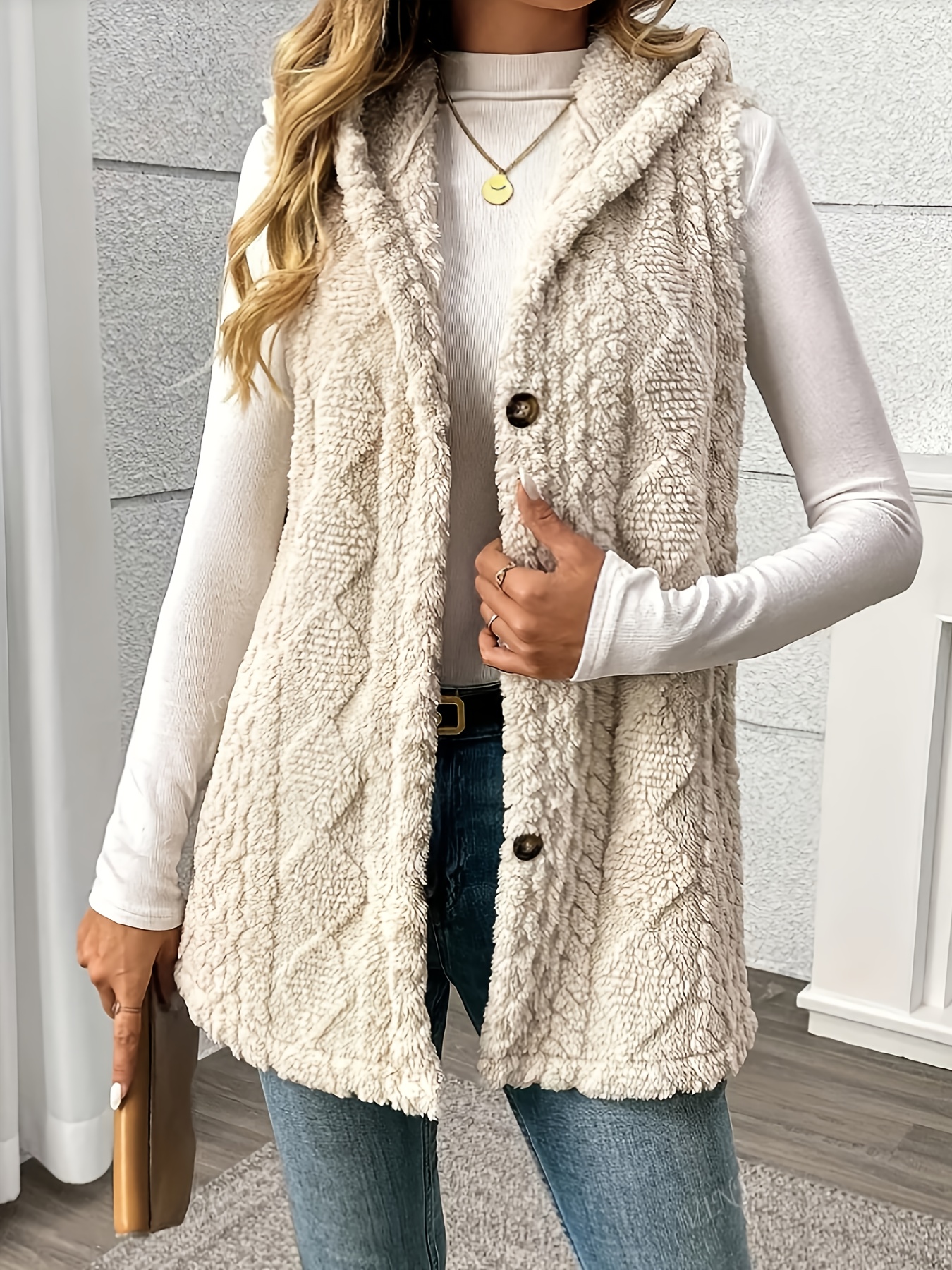 Cardigan Chaqueta Punto Capucha Mujer Chaqueta Punto Capucha Mujer