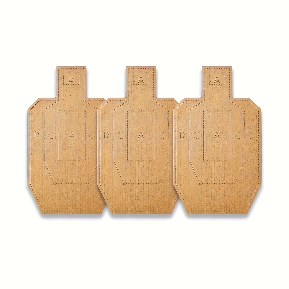 10pcs       mini silhouette paper targets 38x23cm portable shooting practice for competition and training 3