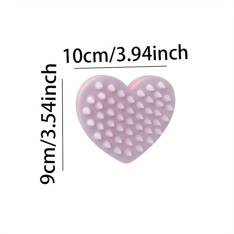 Masajeador de Silicona para el Cuero Cabelludo, Cepillo para Champú, Masajeador para el Cuidado del Cabello, Ideal para Relajación Capilar, SPA en la Ducha o Baño, Limpieza Corporal y del Cráneo