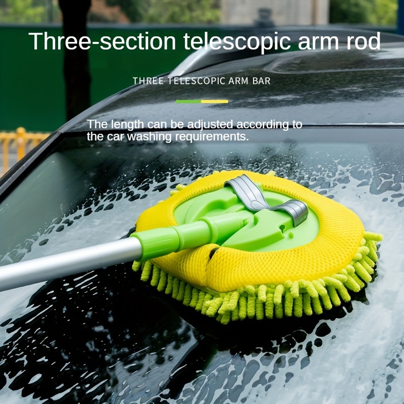 

Portable Marine Telescopic Mop For Easy Cleaning Of Kitchen, Bathroom, Window, Car, And Boat - Washable And Efficient