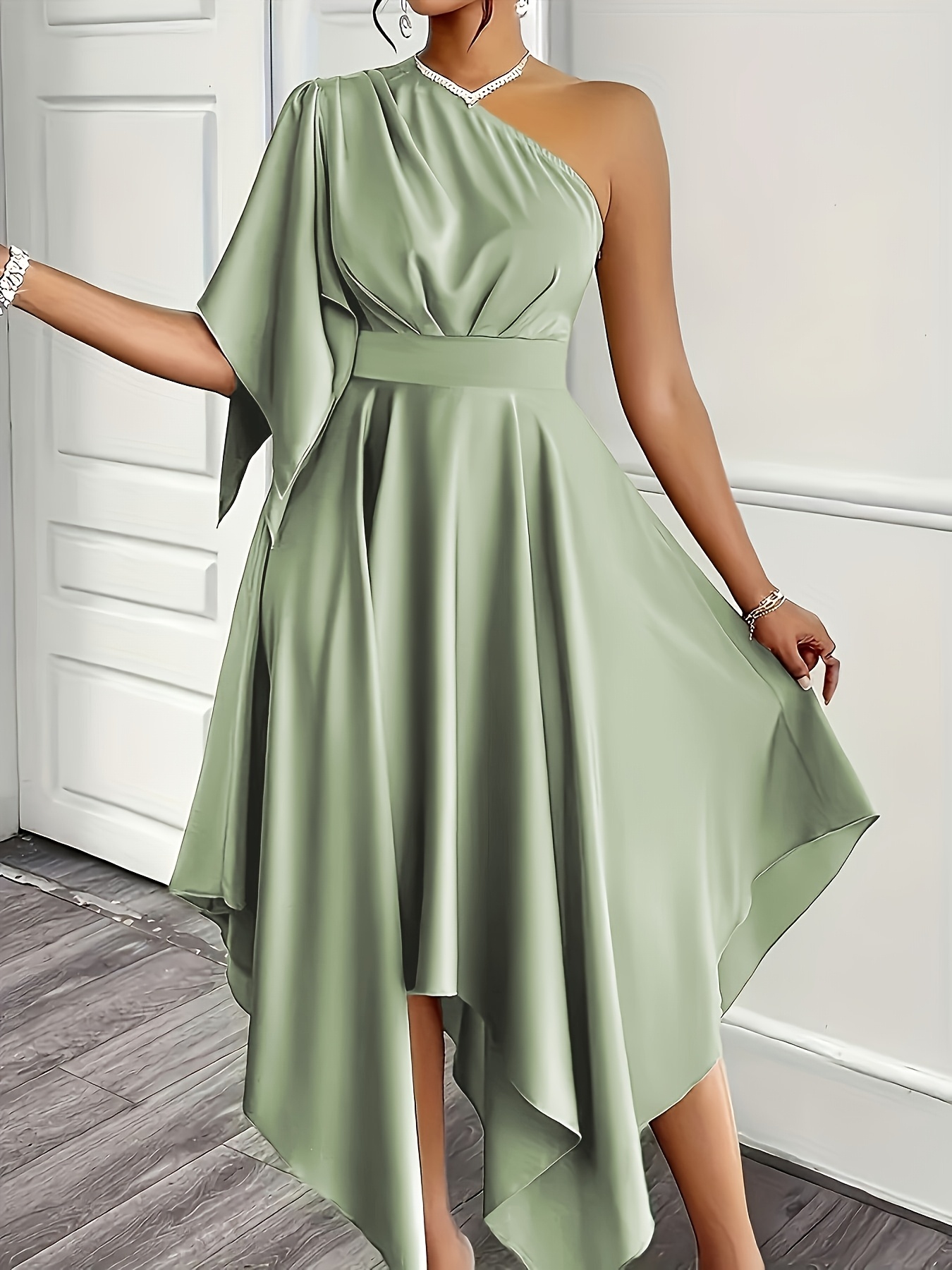 women's mint green dress for wedding Mint Green Lace Tulle Thin Strap Weave Bridesmaid Dress