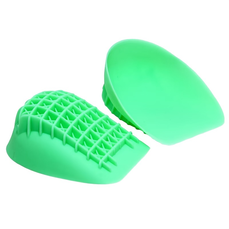 

1 Pair Heel Cup - Soft Silicone Heel Pads With Textured Grip, Shock Absorption & Anti-slip Design For , Ideal For Sports & Long Standing Activities, Support For , Heel Protector