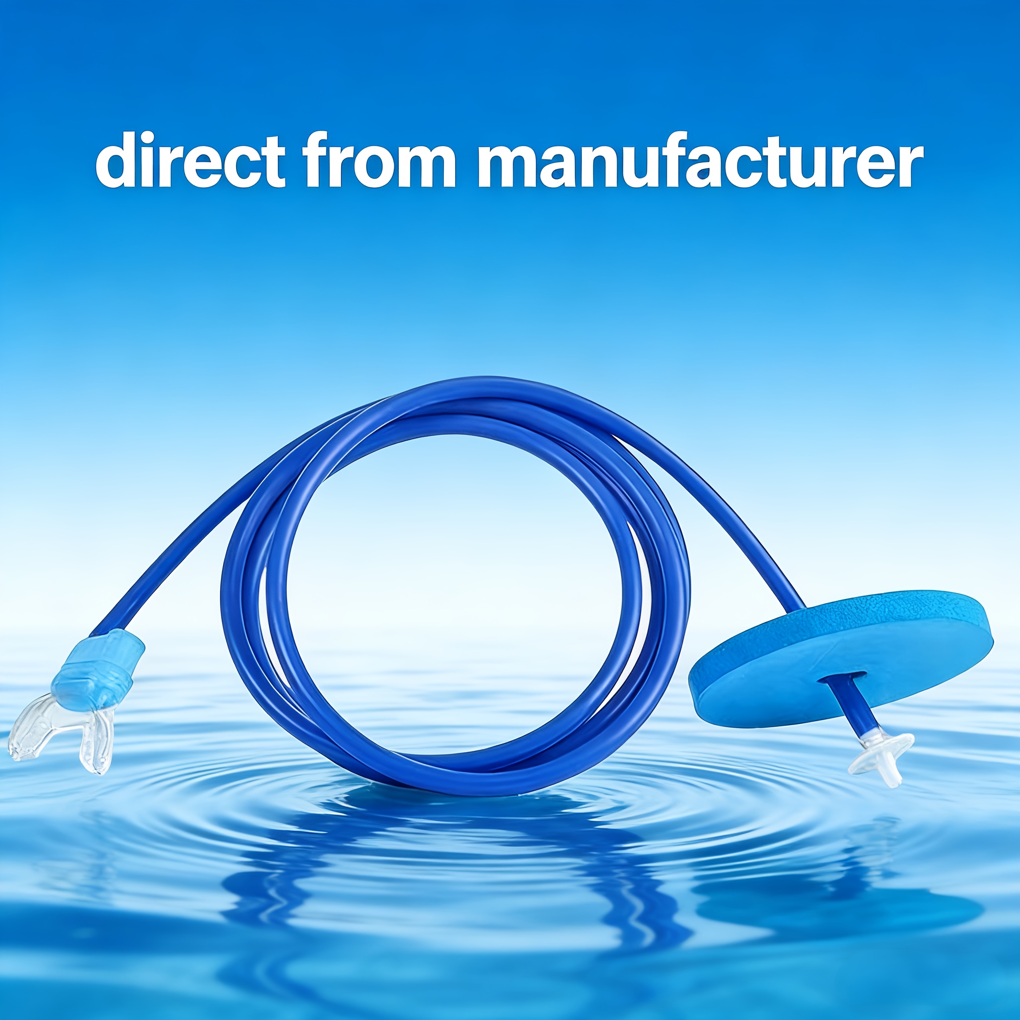 Snorkel, Anti-choking Single/double-head Breathing Apparatus, Underwater Breathing Valve, Silicone Material Oxygen Supply Device for Water Entry, Leak-proof Setup Water Entry Trainer, Deep Water Oxygen Supply Equipment Suitable for Beginner Adults