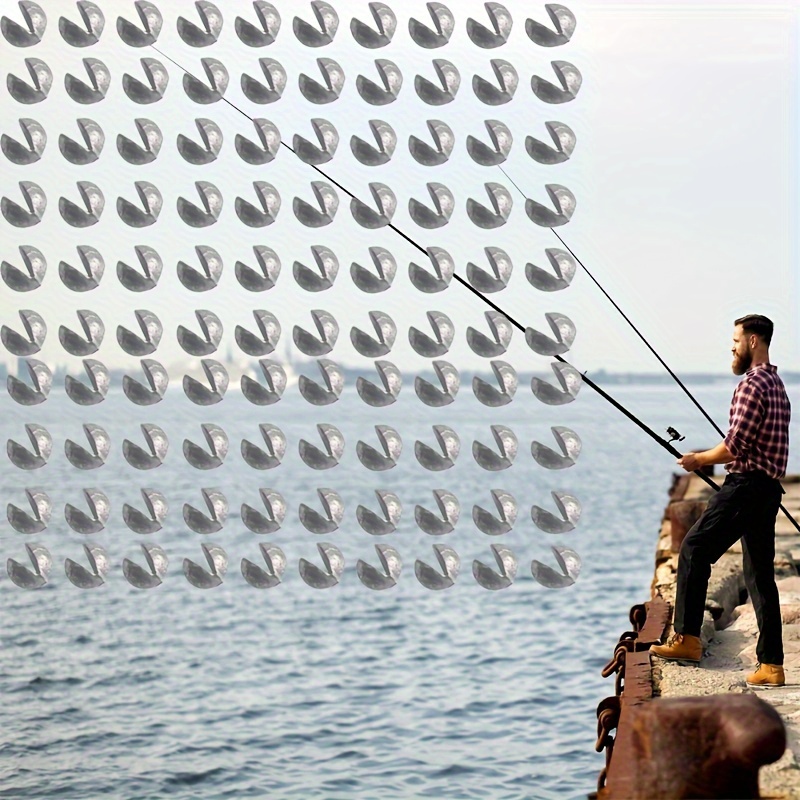 Fishing Lead Sinker Split Shot Weights 10 Sizes - Temu