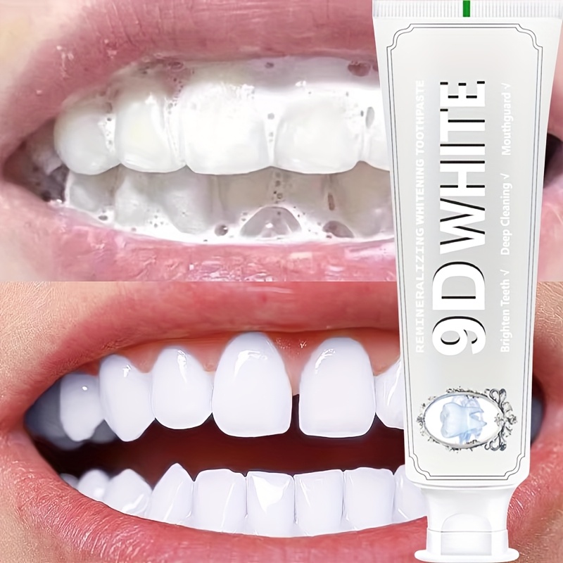 9  toothpaste 100g 3 52oz   for polishing and brightening teeth for everyday use provides deep cleaning   and a   enhances   essential for oral hygiene   daily use and travel