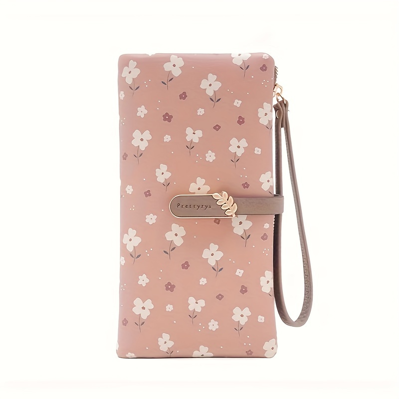 Image of 2024 Women's Wallet Long Style Japanese Korean Zipper Folding Coin Purse Multi-card Slot Multifunctional Wallet Handbag