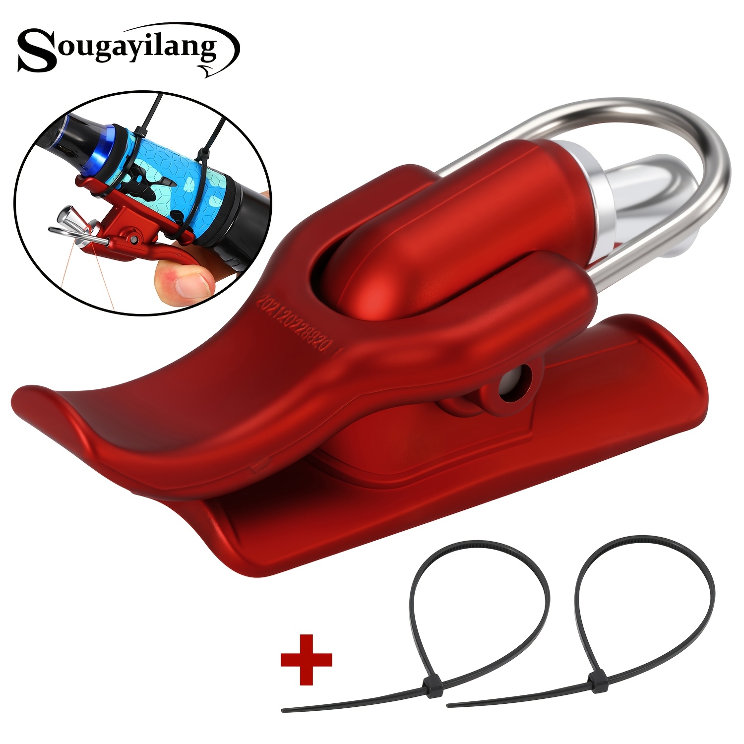 TEMU Sougayilang 1pc Fishing Tool, Sea Fishing Trigger Long Casting Fishing Tool, Lure Spinning Reel Casting Aid
