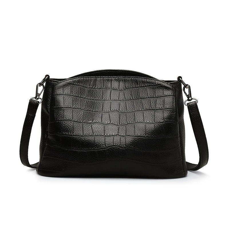 Image of Top Layer Genuine Genuine Leather Women's Crossbody Bag Backpack Genuine Genuine Leather Women' Soft Genuine Genuine Leather Shoulder Bag