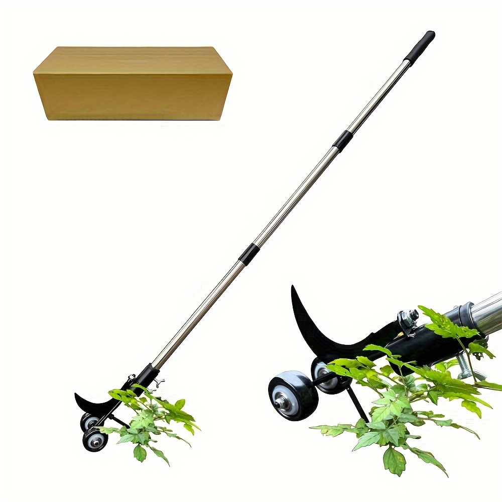 

Garden Crevice Weeding Hook: Roller Crevice Weeding Tool For Efficient Gardening - Metal Construction