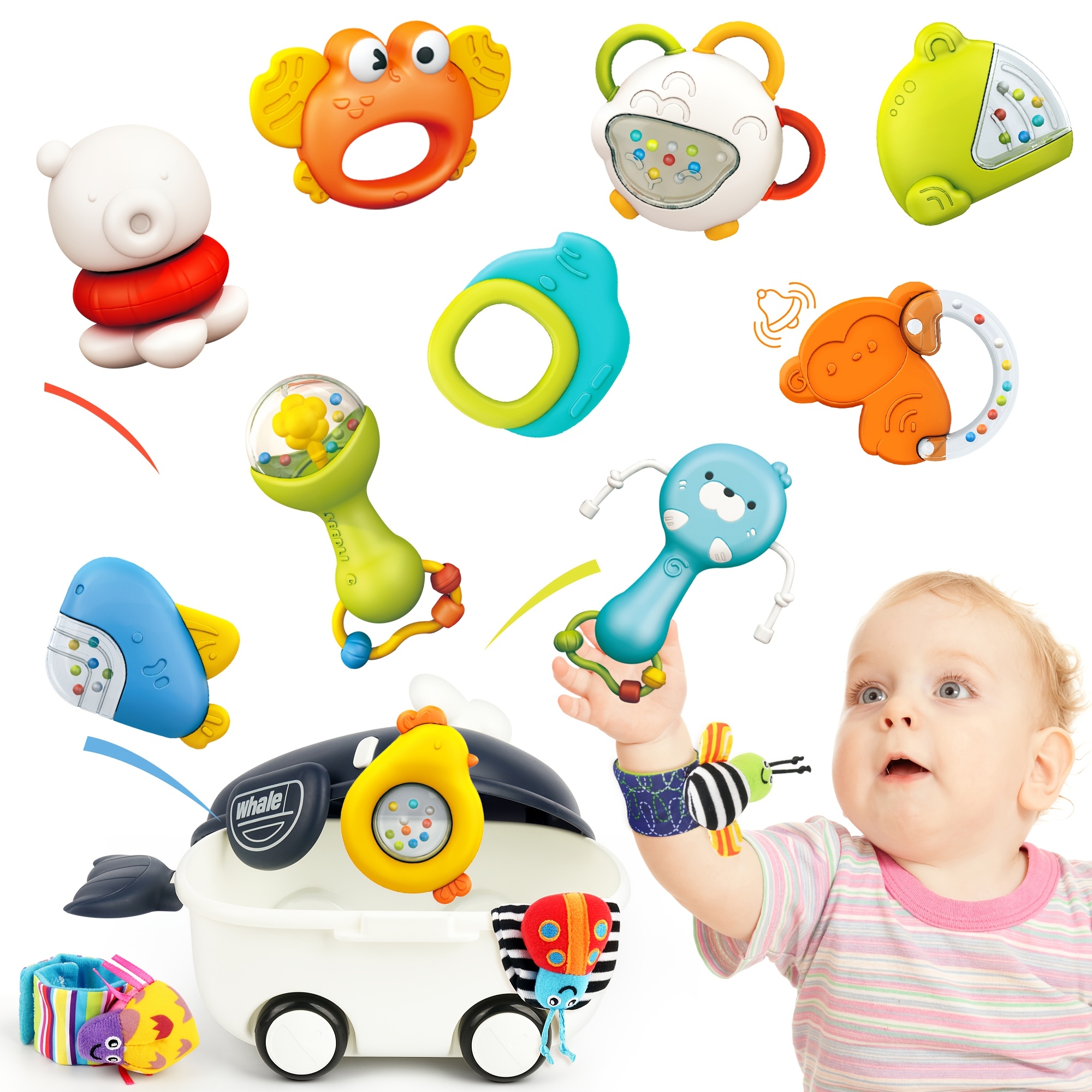 baby bracelets sold on Temu United States