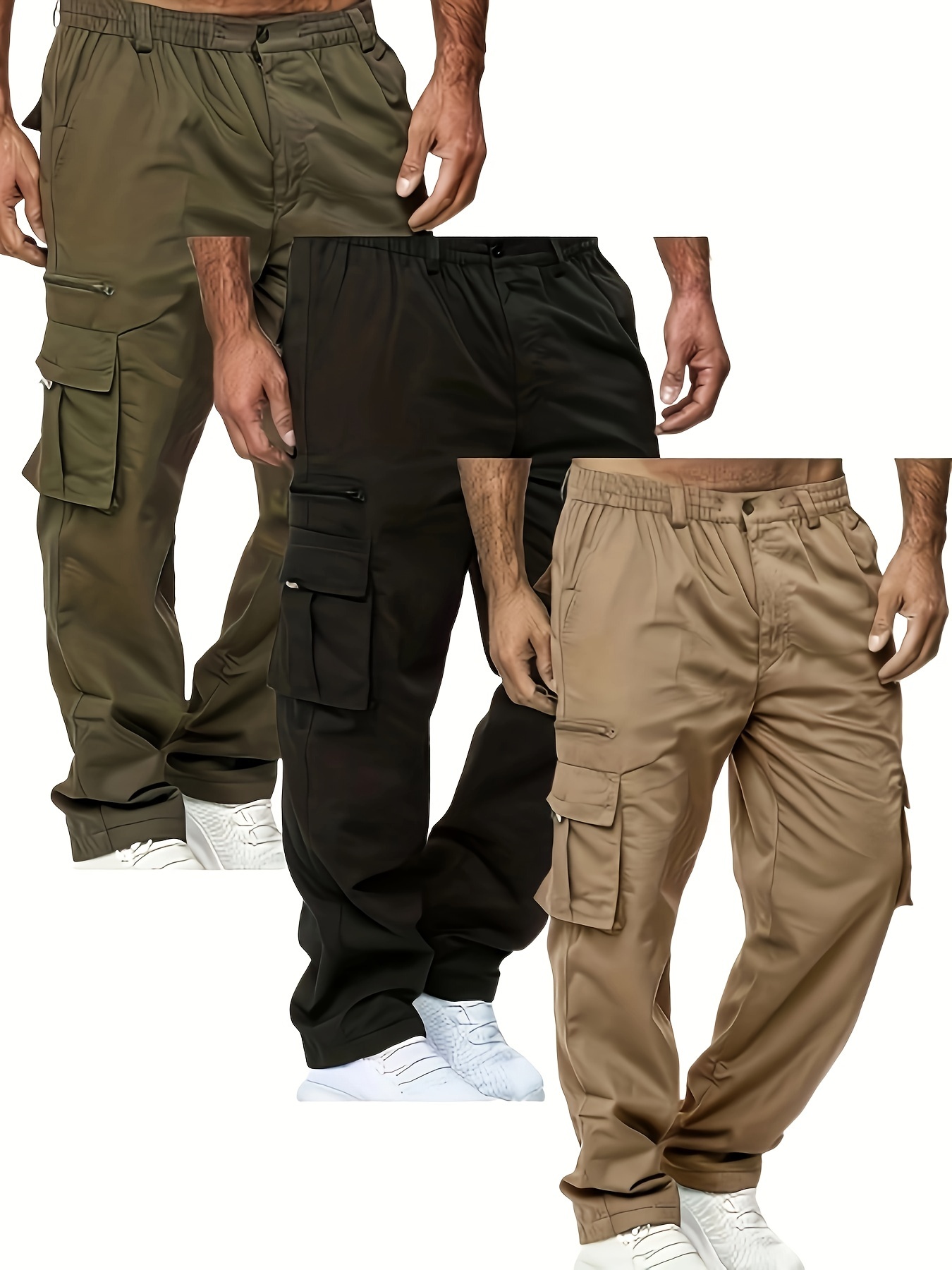 men cargo pants sold on Temu United States