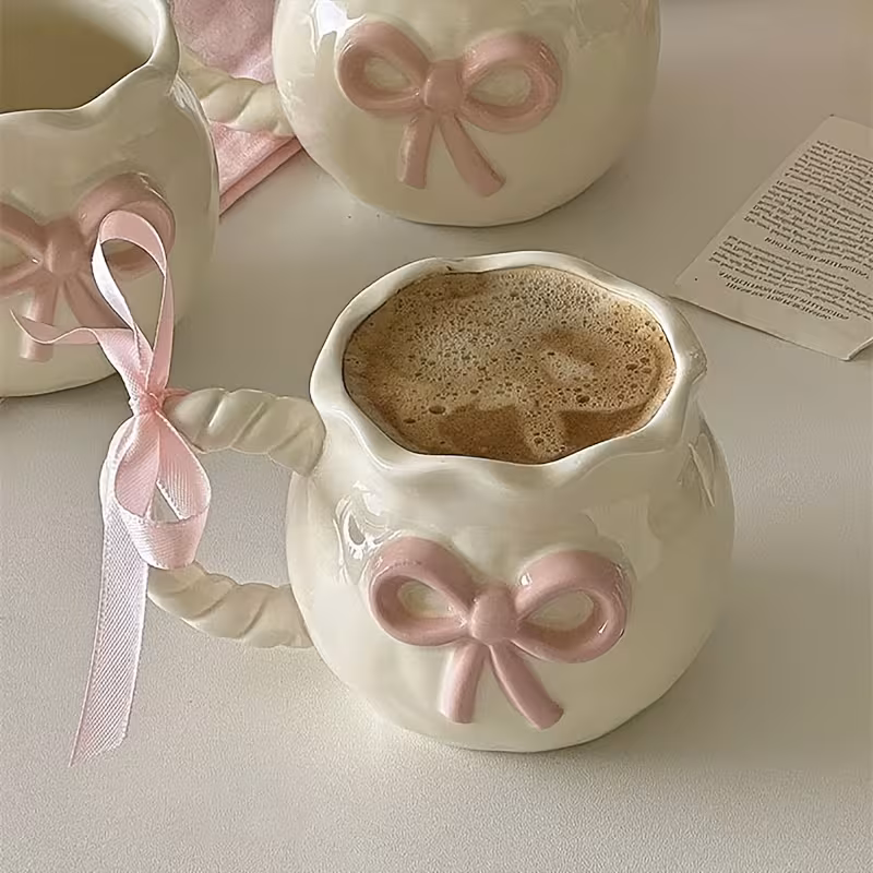 Cute ceramic mug gift idea for birthdays and couples
