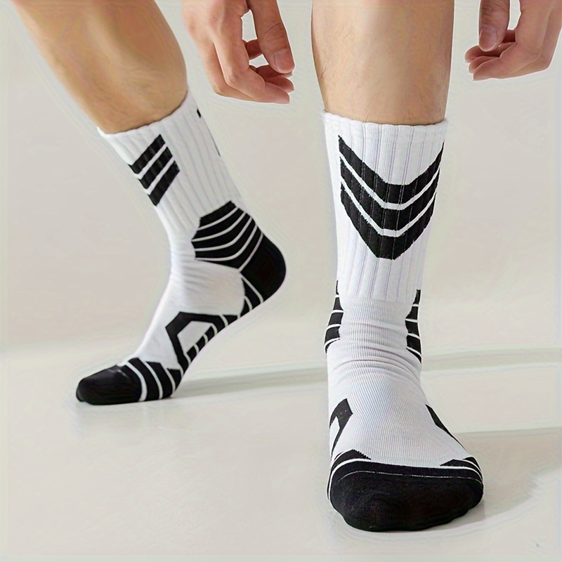 men's athletic crew socks soft breathable calf sports Temu Kuwait