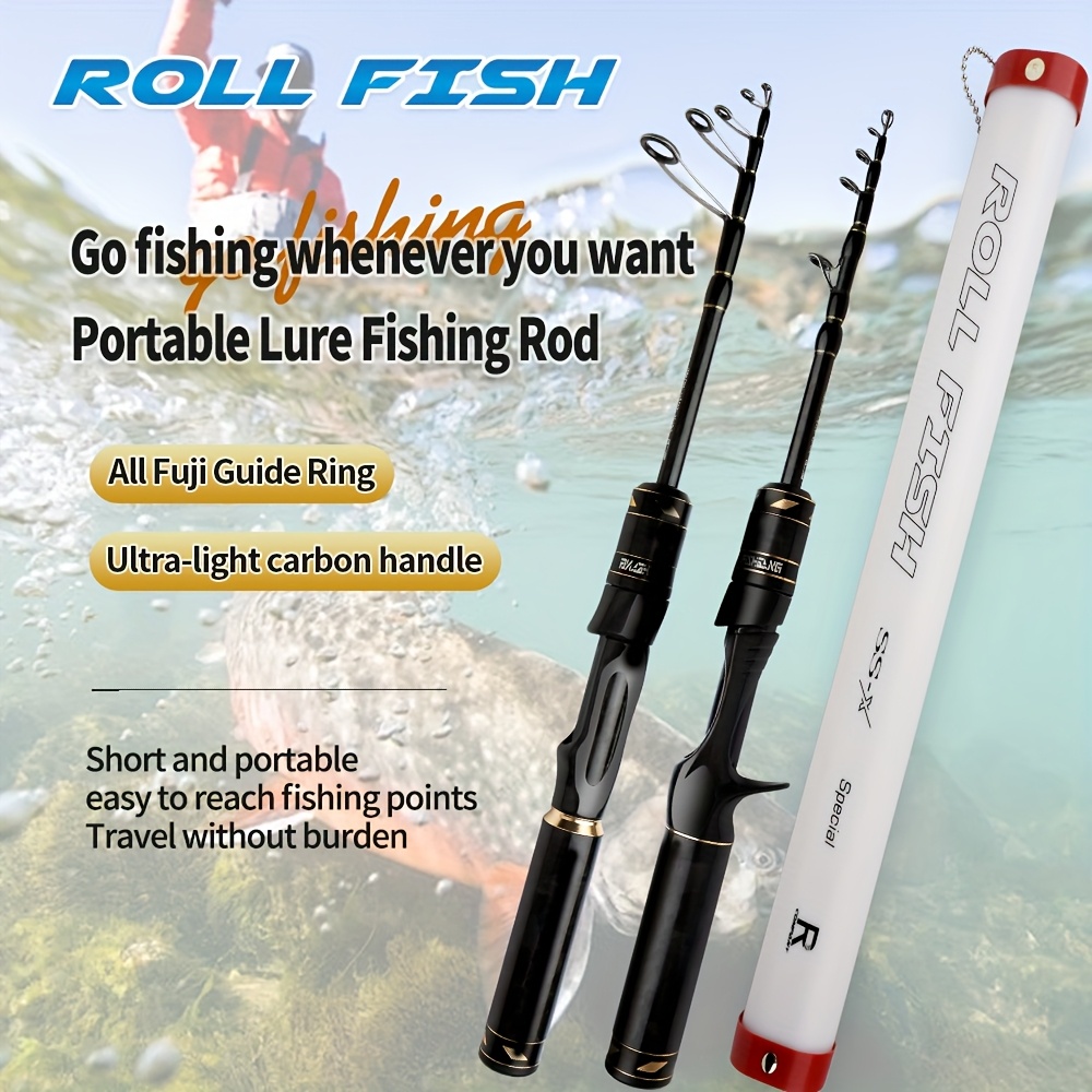 Telescopic Fishing Ultralight Backpacking Fishing Rod Telescopic