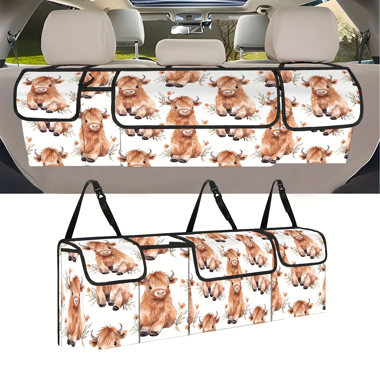 

Polyester Car Organizer, & Hanging Bag , Multiple , Bag For