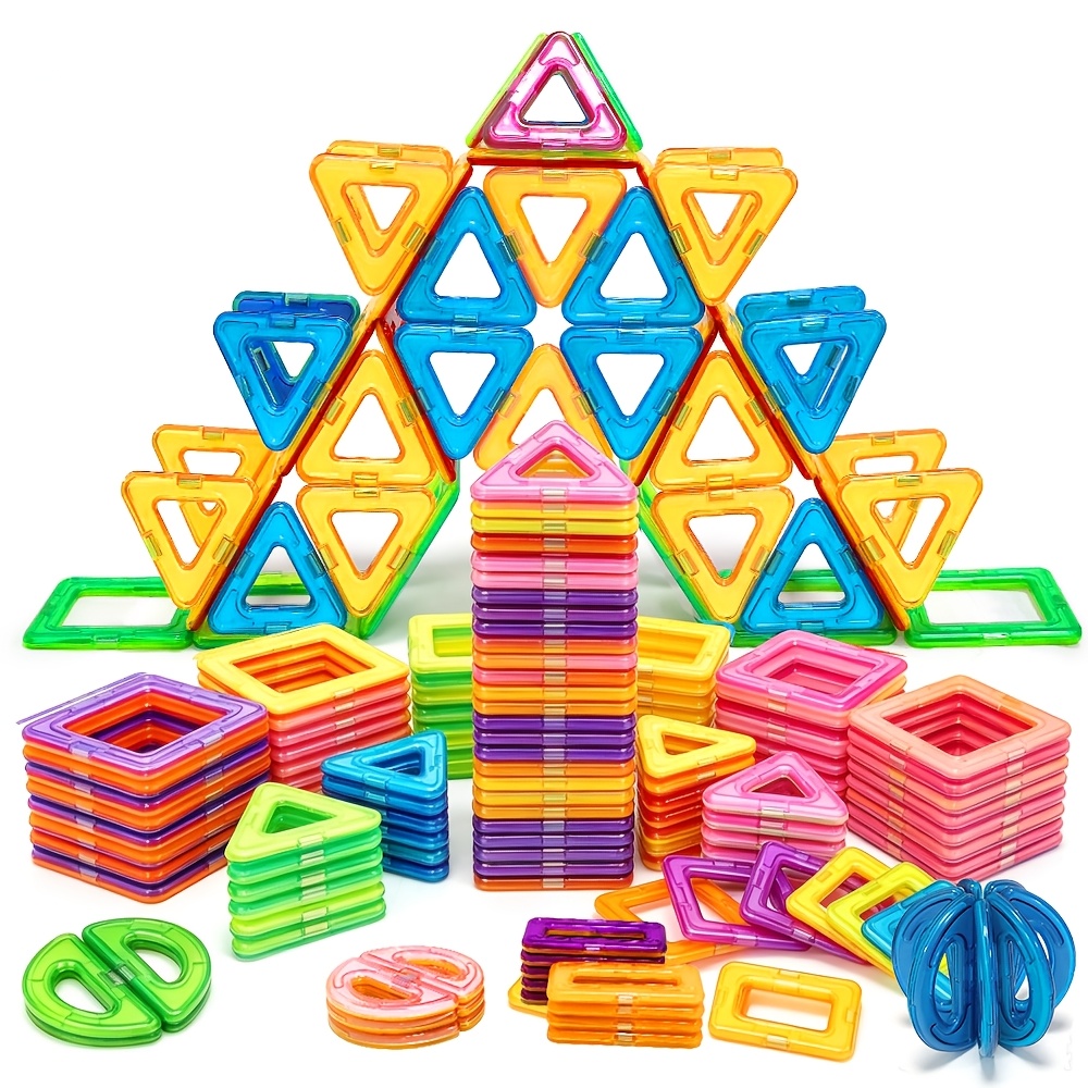 59pcs Colorful Clear Magnet Building Toys